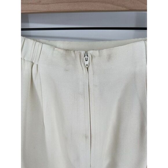 Vintage Criscione New York Blazer/Skirt Suit Set Small Embellished Collar Ivory - Picture 10 of 10